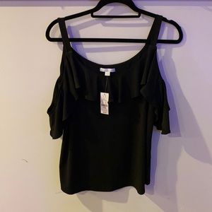 NY and Co black cold shoulder top